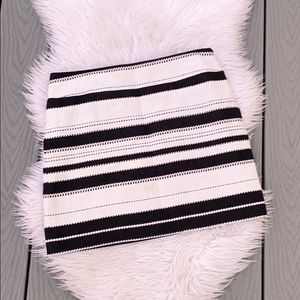 Loft striped skirt